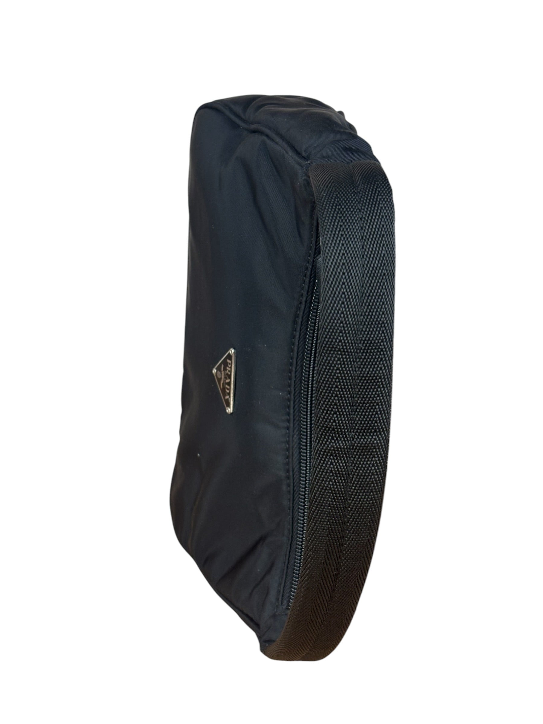 Prada Black Tessuto Nylon Mini Shoulder Bag