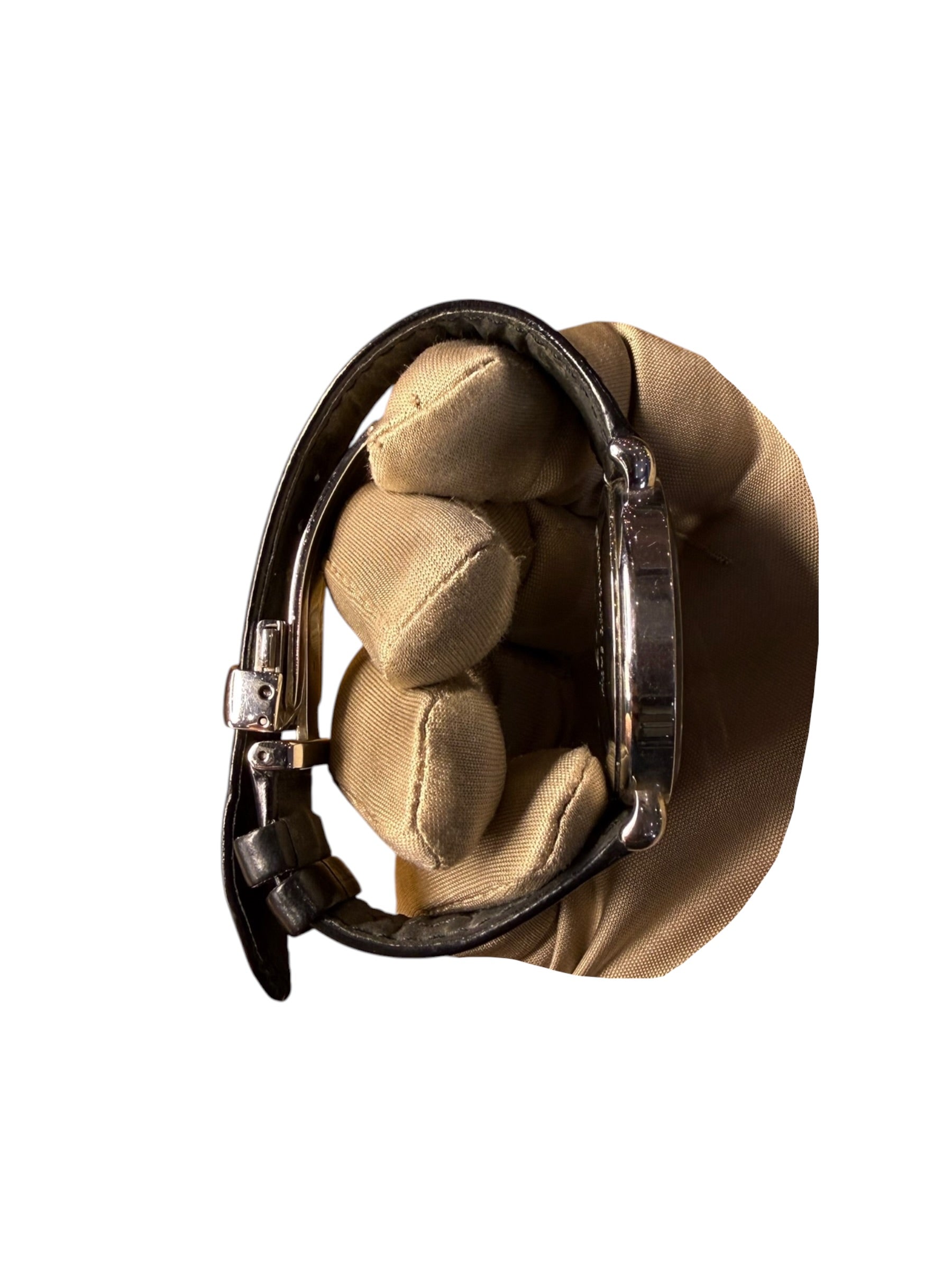 Vivienne Westwood White & Black Orb Dial Black Strap