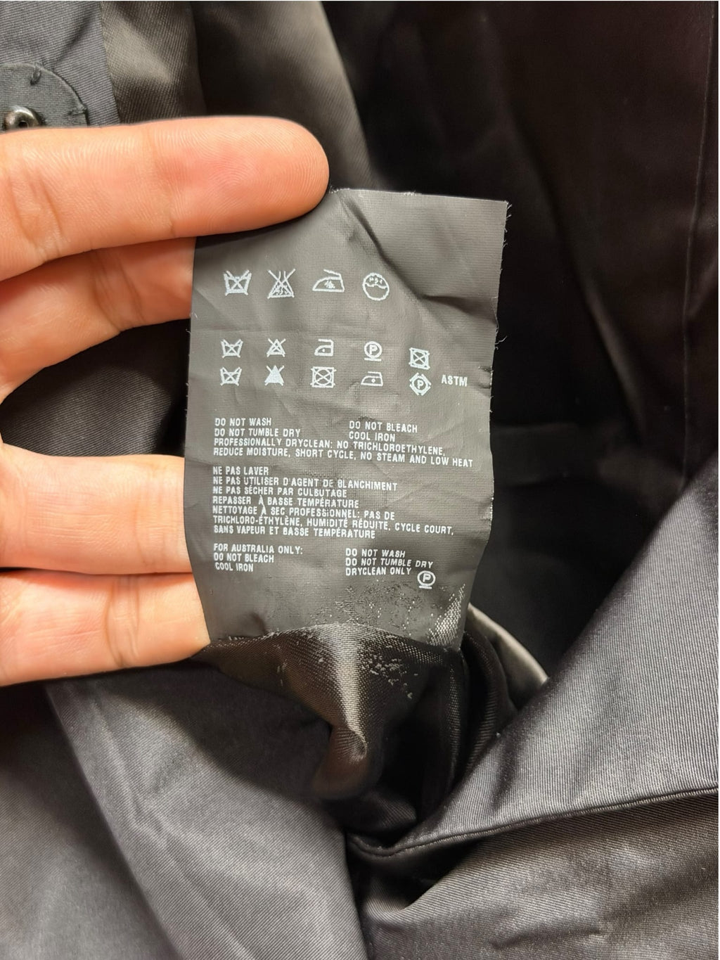 Prada Black Nylon Belted Hooded Trench Short Sleeves Coat