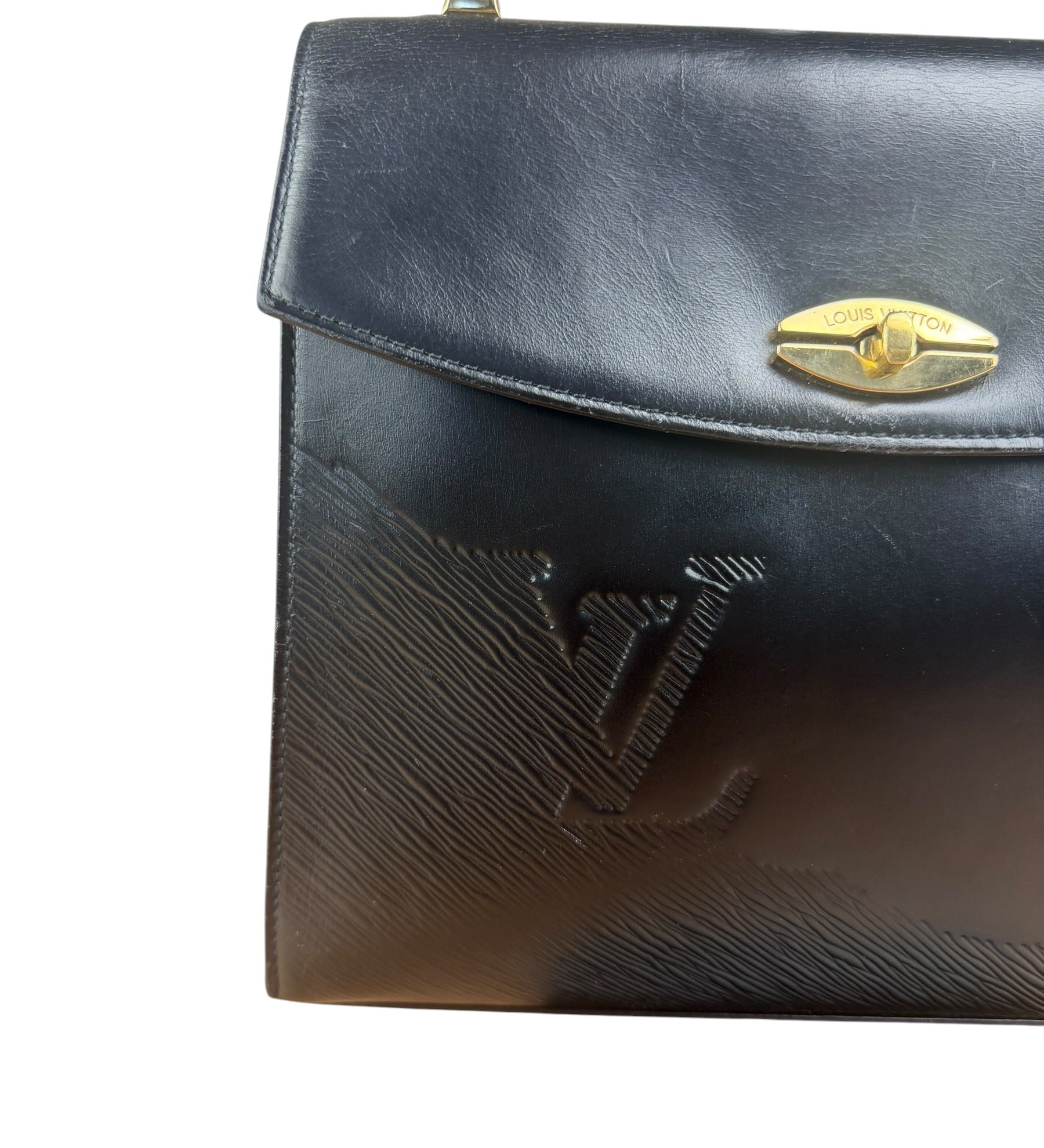 Louis Vuitton Black Epi Leather Opera Sparta Shoulder Bag