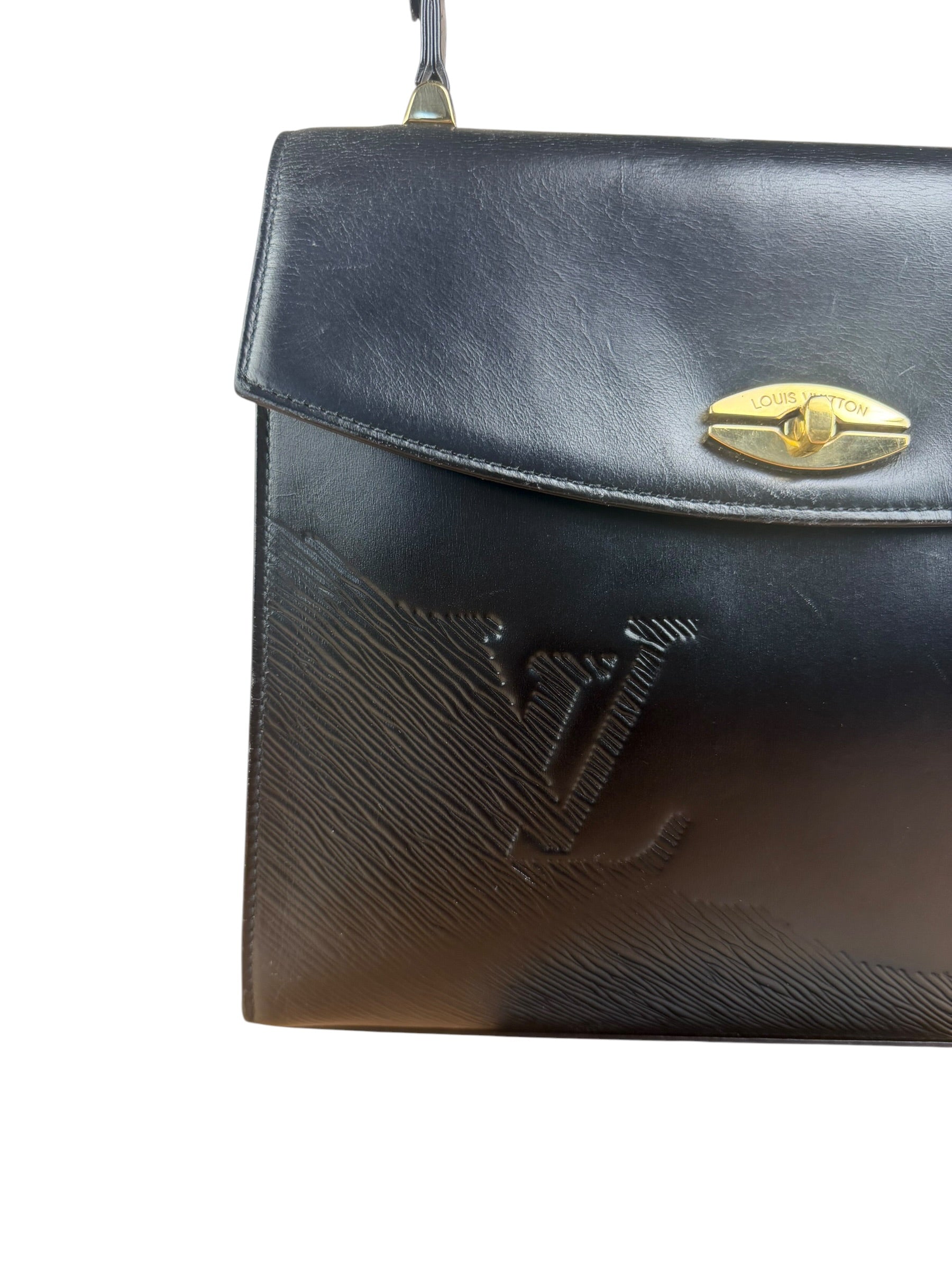 Louis Vuitton Black Epi Leather Opera Sparta Shoulder Bag