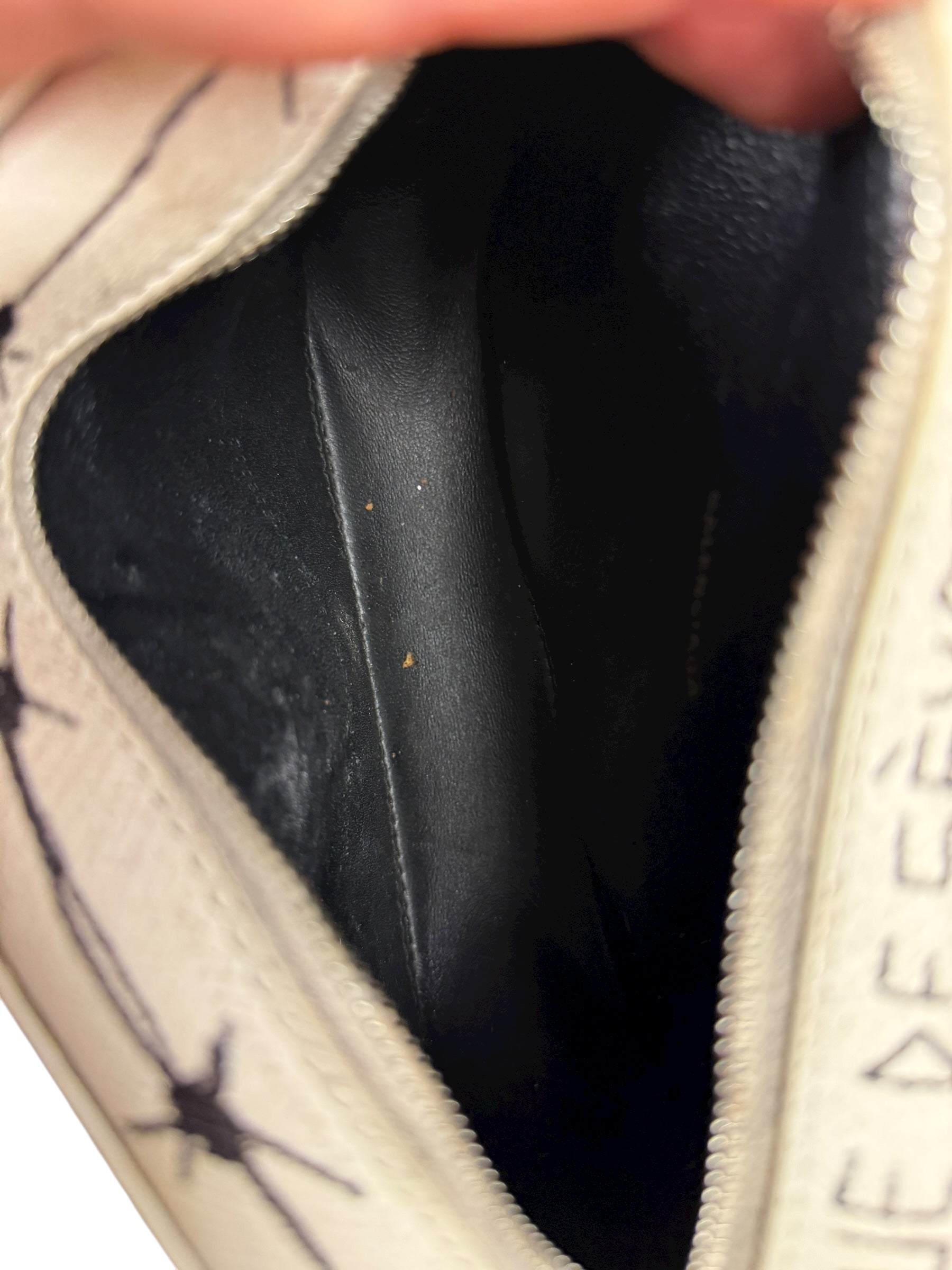 Balenciaga Graffiti Leather Camera Crossbody Bag