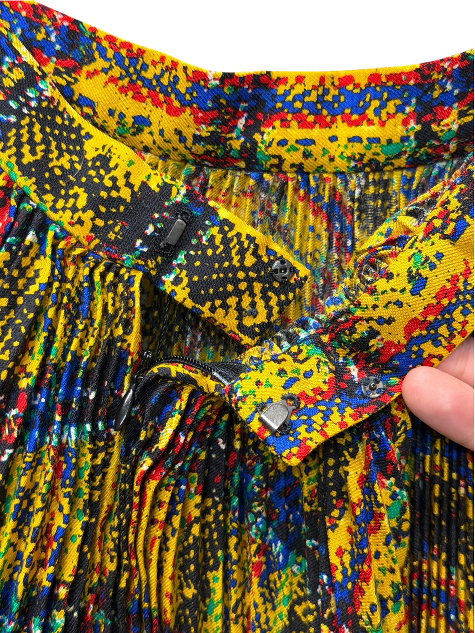 Christian Dior Multi-Colored Geometric-Patterned Two-Piece Set