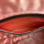 Fendi Canvas Baguette Dark Brown Beaded