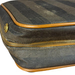 Fendi FF Vintage Striped Briefcase