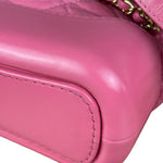Chanel Pink Quilted Leather Small Gabrielle Hobo Bag 2019