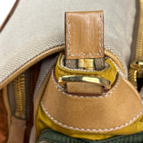 Prada Multicolor Leather Trim Sac Multi-Poches Crossbody Bag