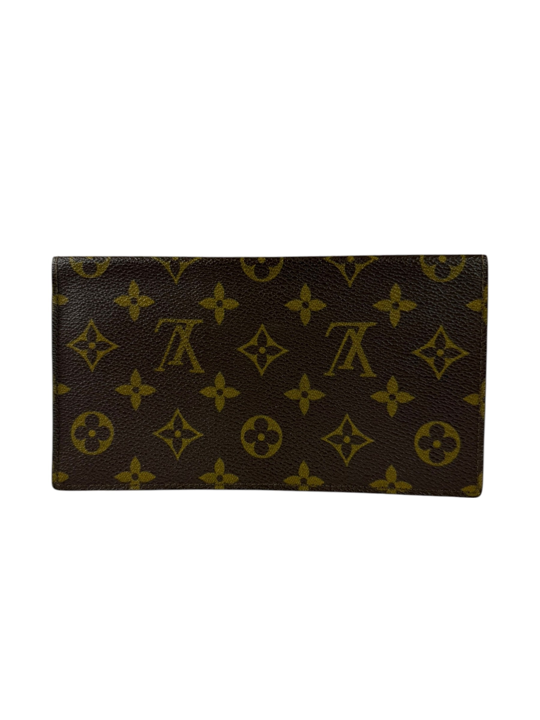 Louis Vuitton Monogram Bi-Fold Checkbook Case