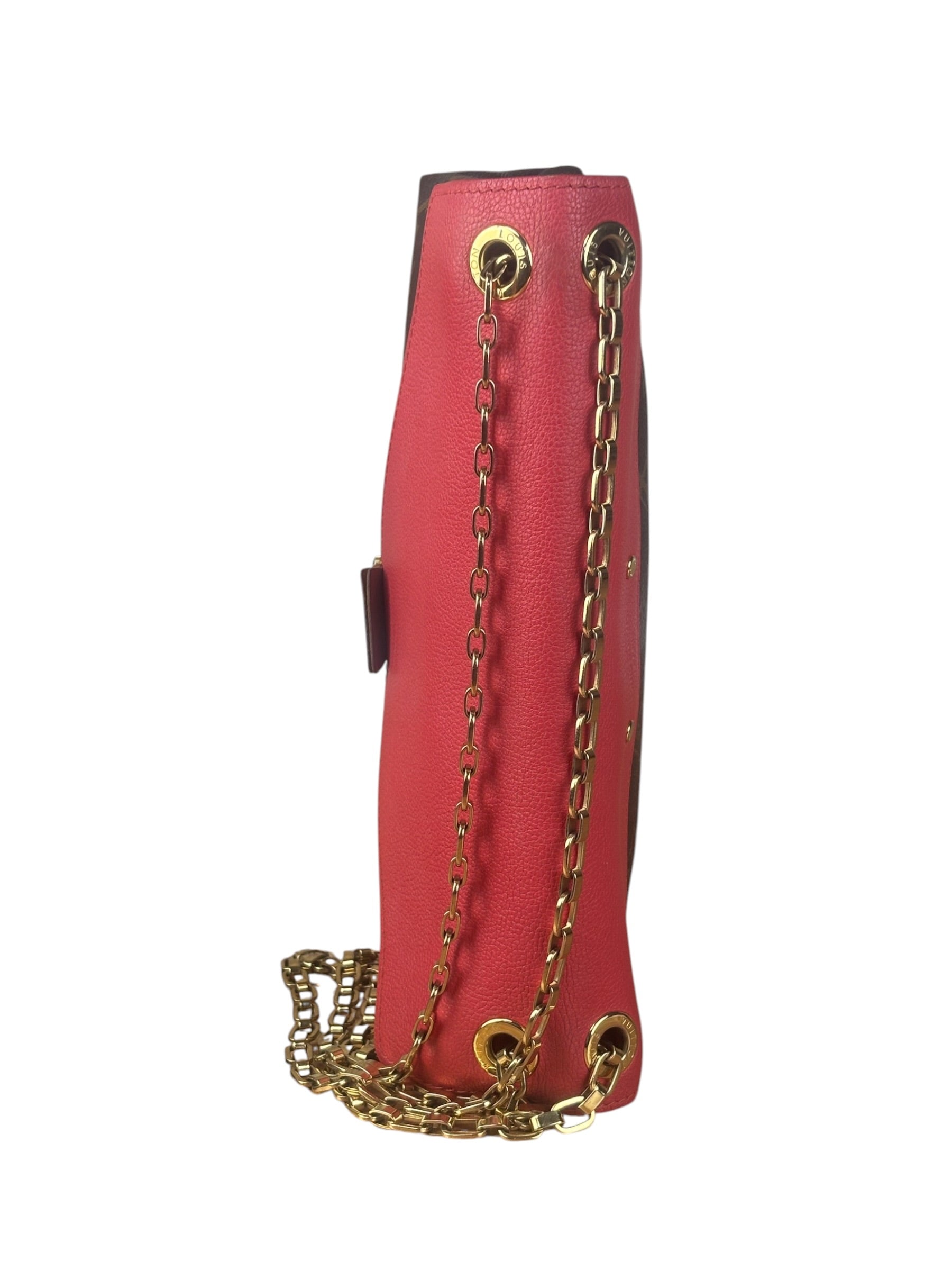 Louis Vuitton Pink Monogram Canvas Pallas Chain Shoulder Bag