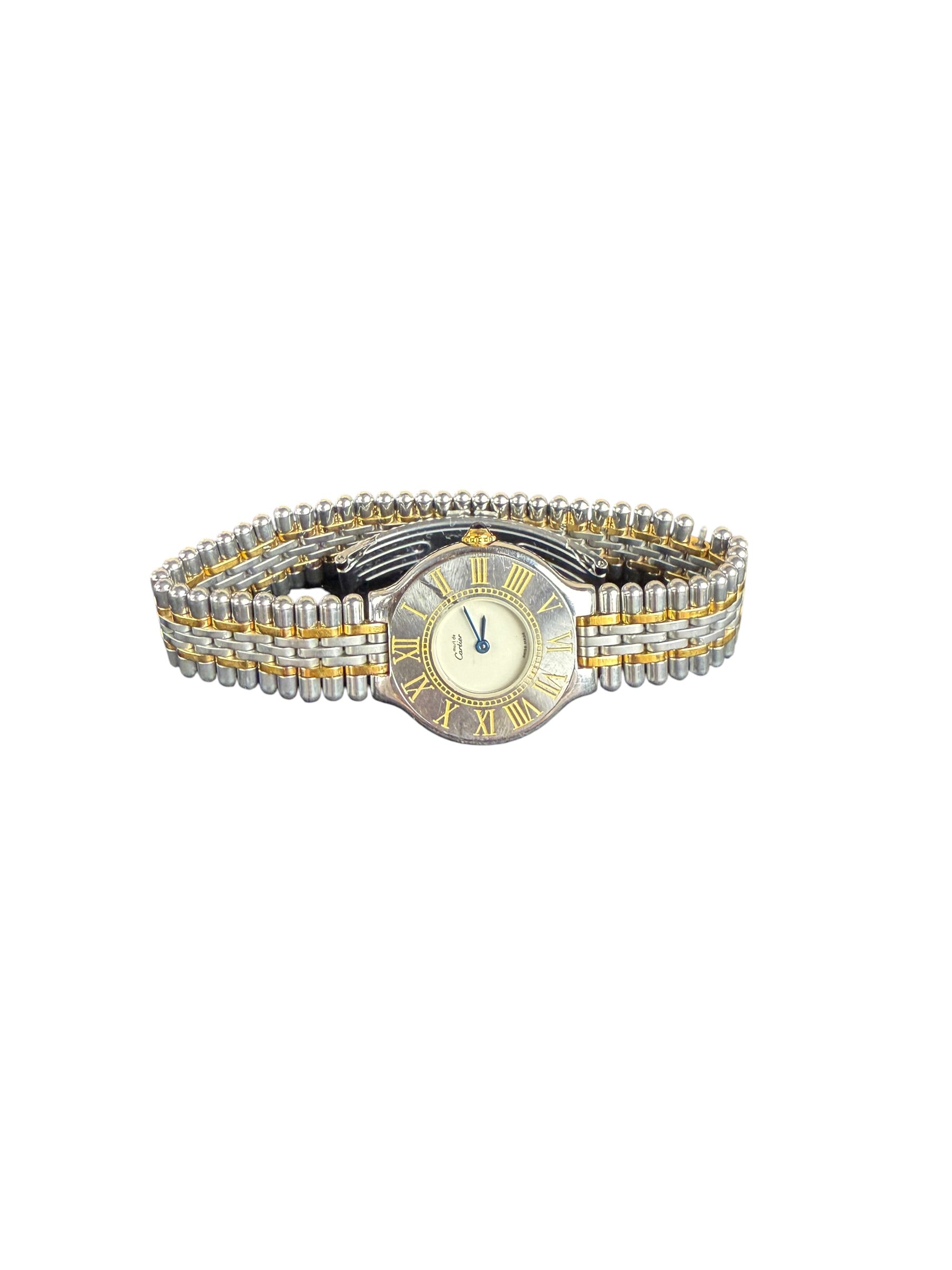 Cartier Must De 21 Two Tone