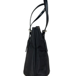 Burberry Vintage Blue Label Nylon Bucket Tote Bag
