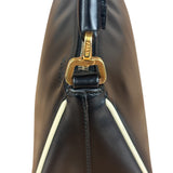 Prada Vintage Black Leather Pochette