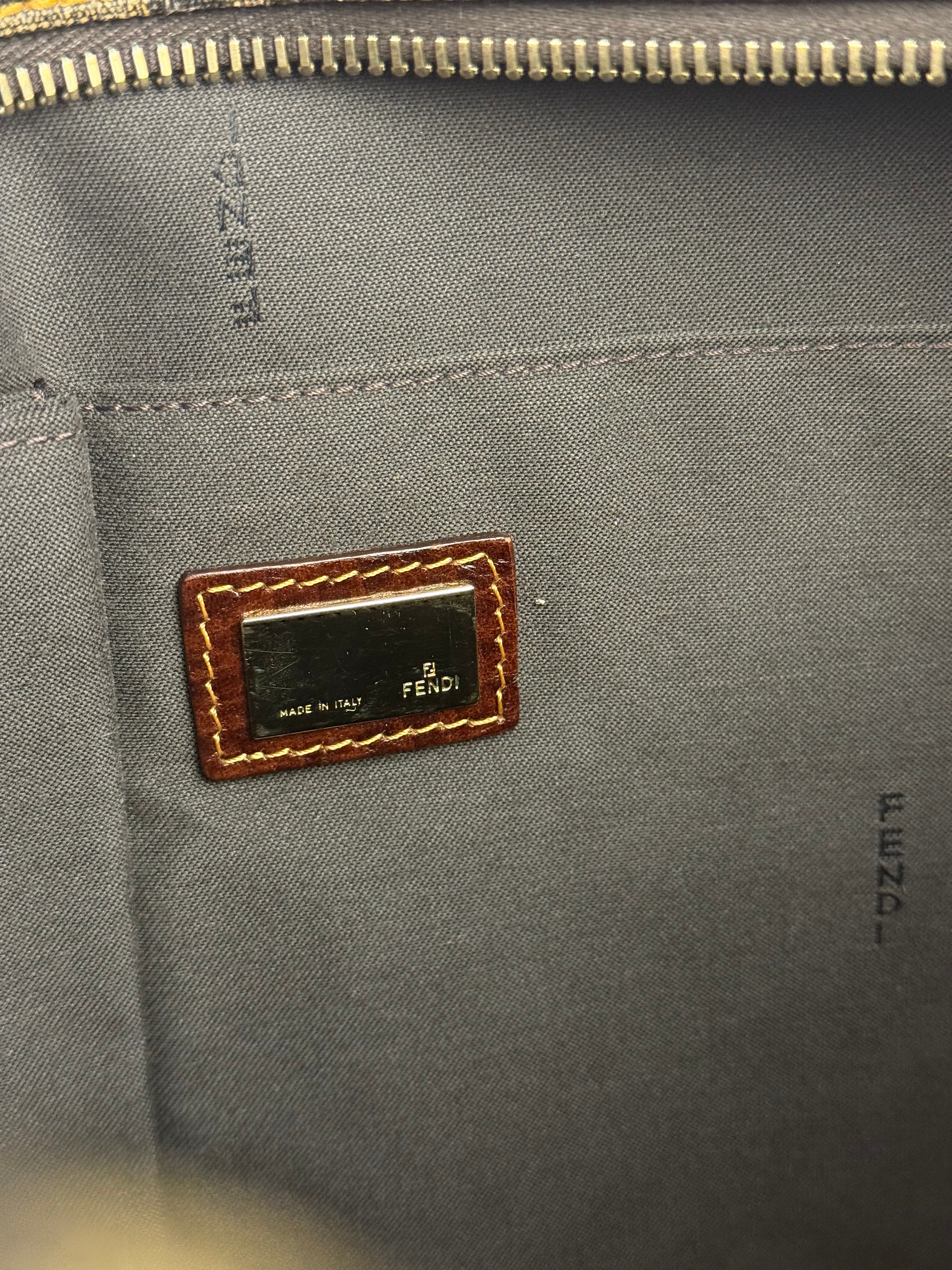 Fendi Zucca Combination Crossbody Bag