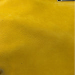 Fendi Yellow Leather Shoulder Bag
