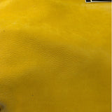 Fendi Yellow Leather Shoulder Bag