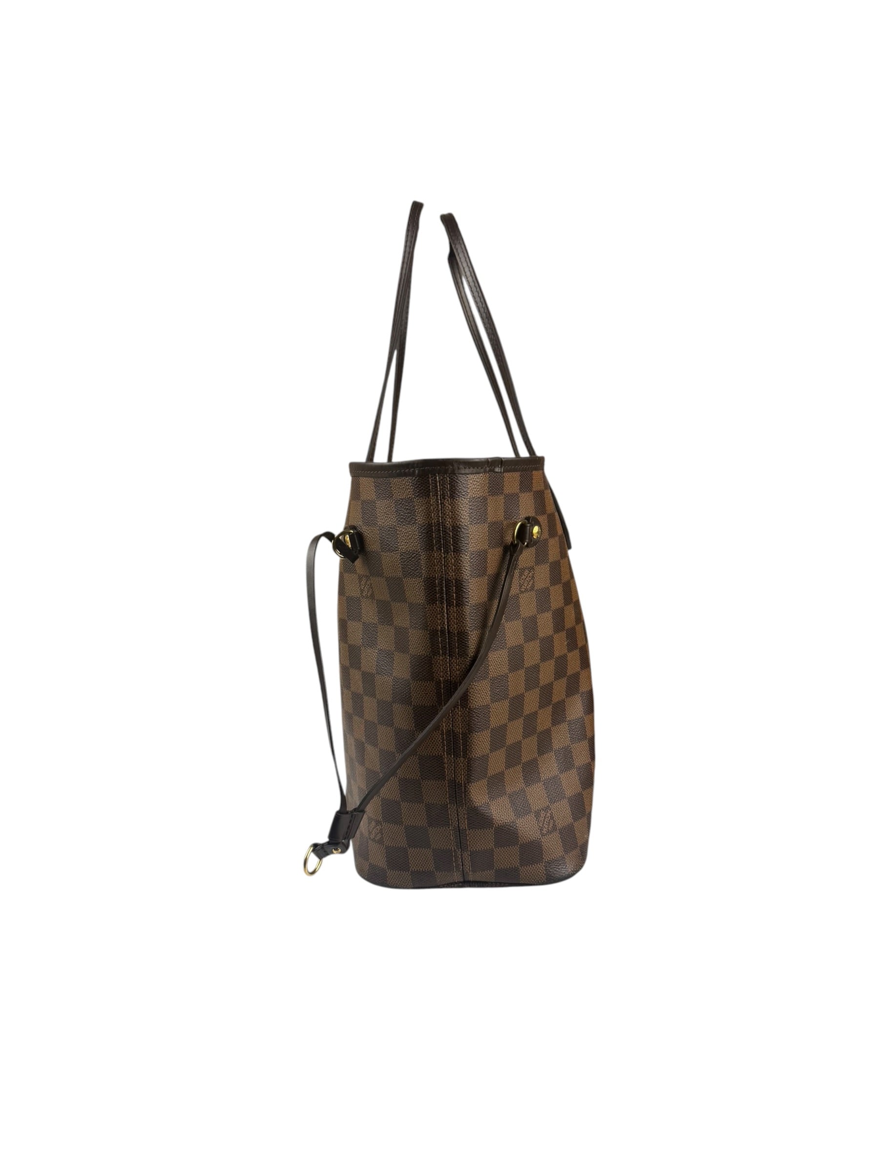 Louis Vuitton Damier Ebene Neverful MM Tote Bag