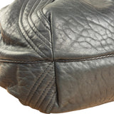 Fendi Vintage Black Leather Spy Hobo Bag