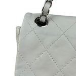 Chanel Bicolor Medium Leather Flap Bag Beige '08