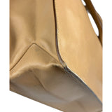 Gucci Beige Leather Balthus Drawstring Tote Bag