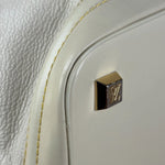 Louis Vuitton Cream Leather Suhali Lockit MM