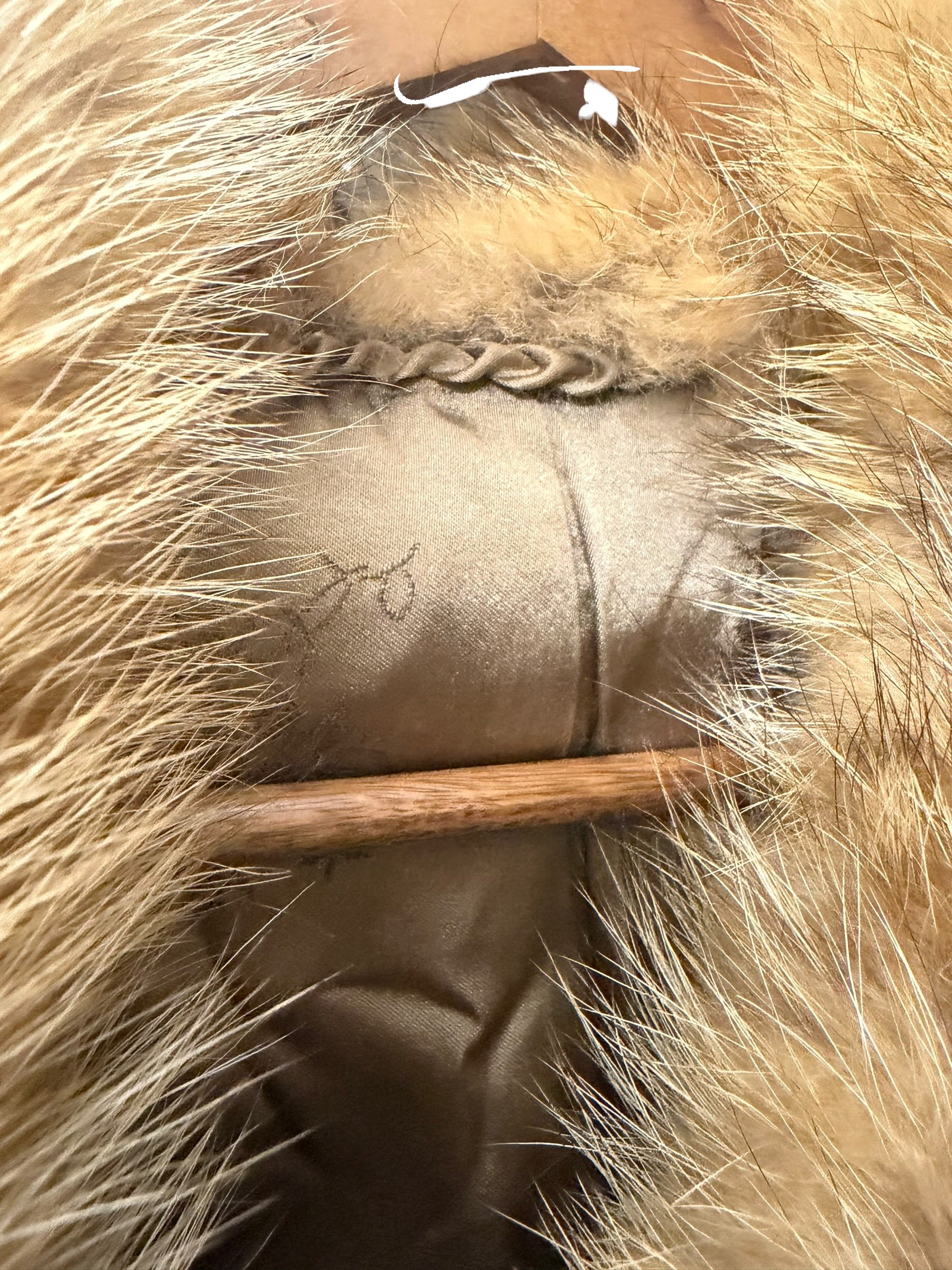 Vintage Golden/Brown Fox Fur Coat