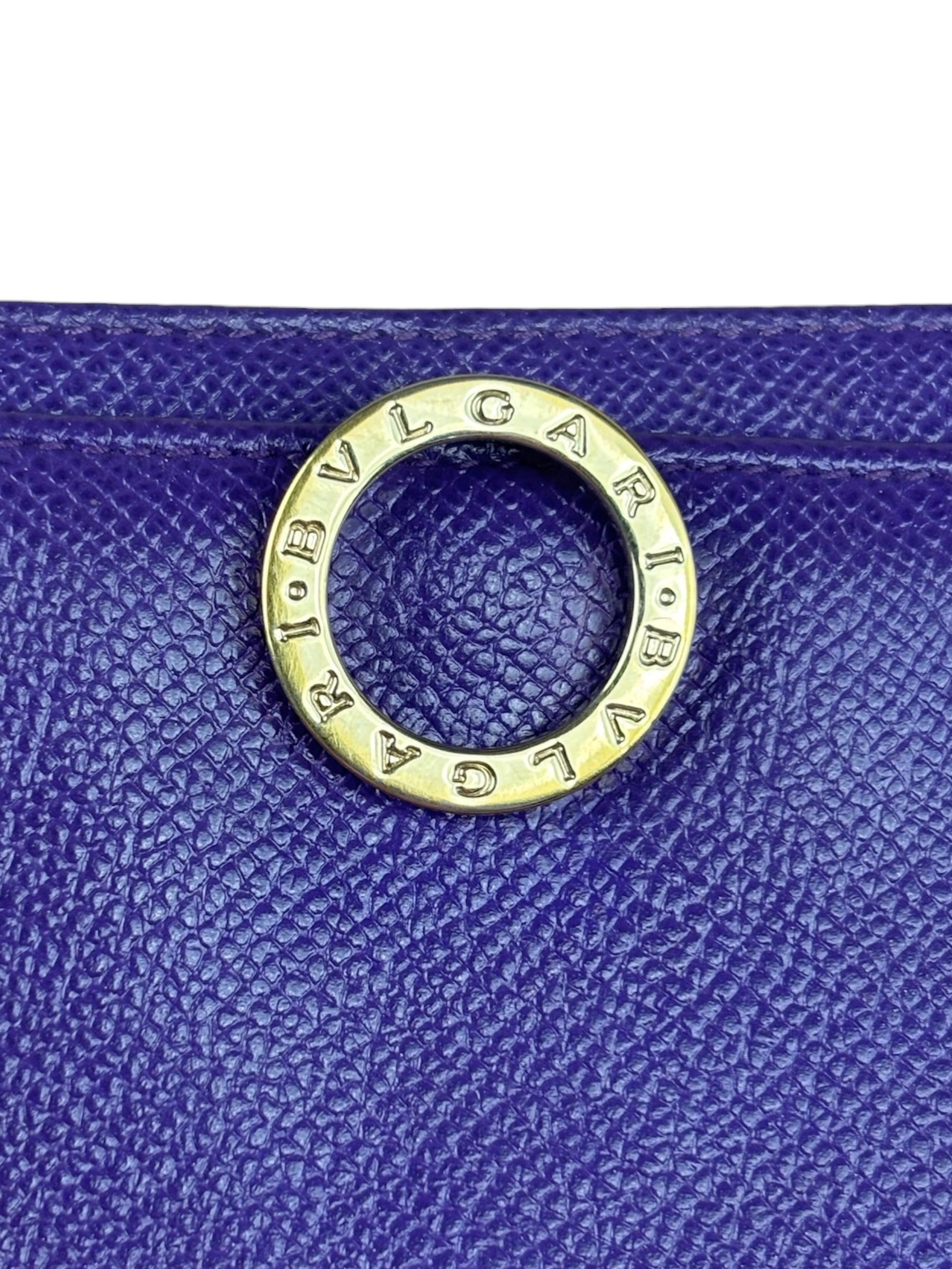 Bvlgari Leather Long Wallet