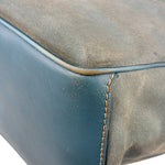 Celine Baby Blue Suede Leather Trip Boogie Handbag