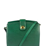 Louis Vuitton Borneo Green Epi Leather Capucines Crossbody Bag