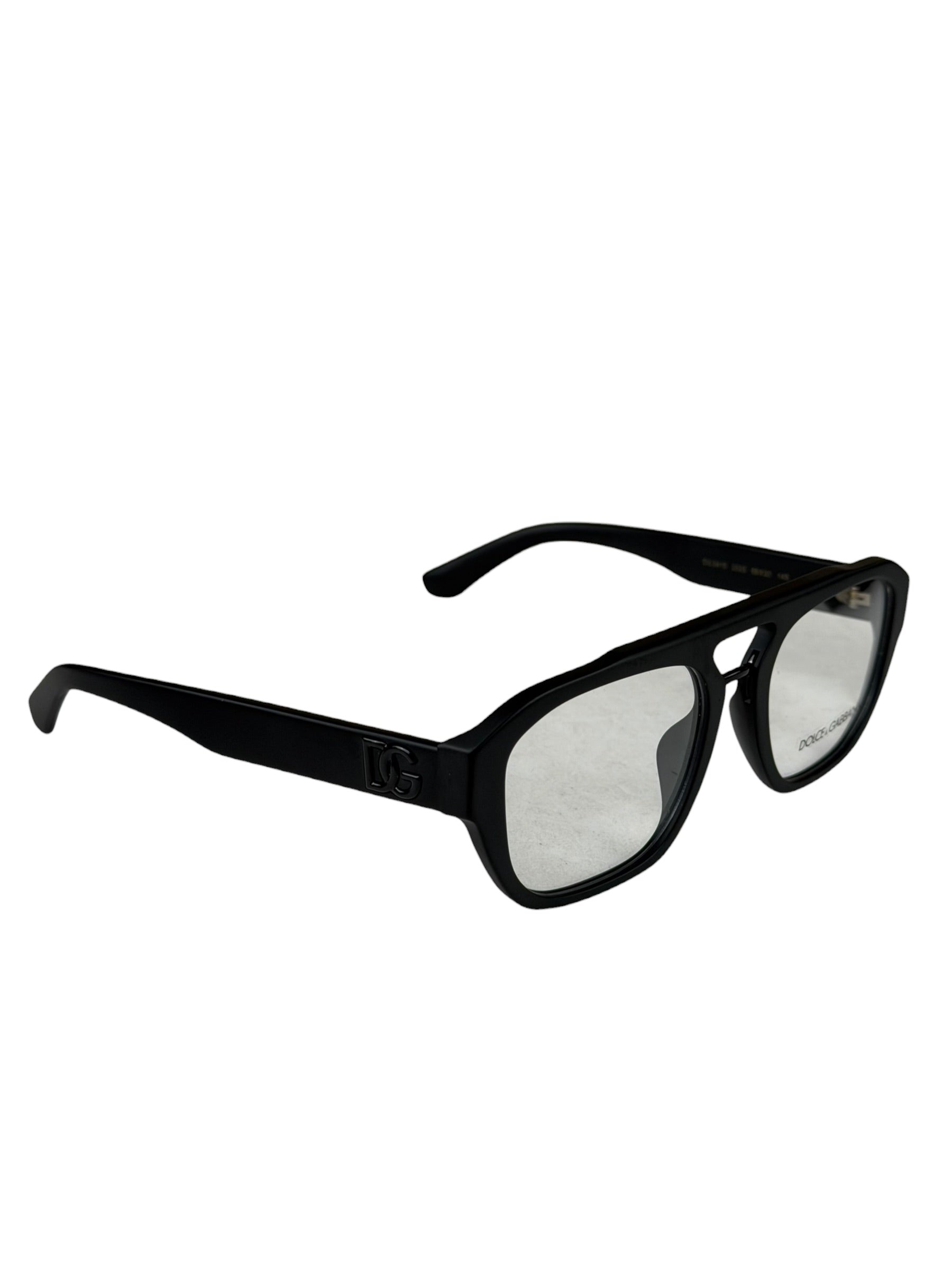Dolce & Gabbana Matte Black Reading Eyeglasses DG 3415