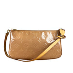 Louis Vuitton Monogram Vernis Pochette Beige