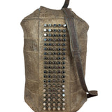 Alexander Wang Tan Beige Leather Rocco Satchel Two-Way Bag