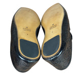 Gucci Black GG Leather Ragazzo Loafers