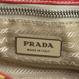 Prada Multicolor Nylon Leather Trim Shoulder Bag