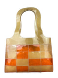 Chanel Vintage Vinyl Patchwork Naked Tote 1997
