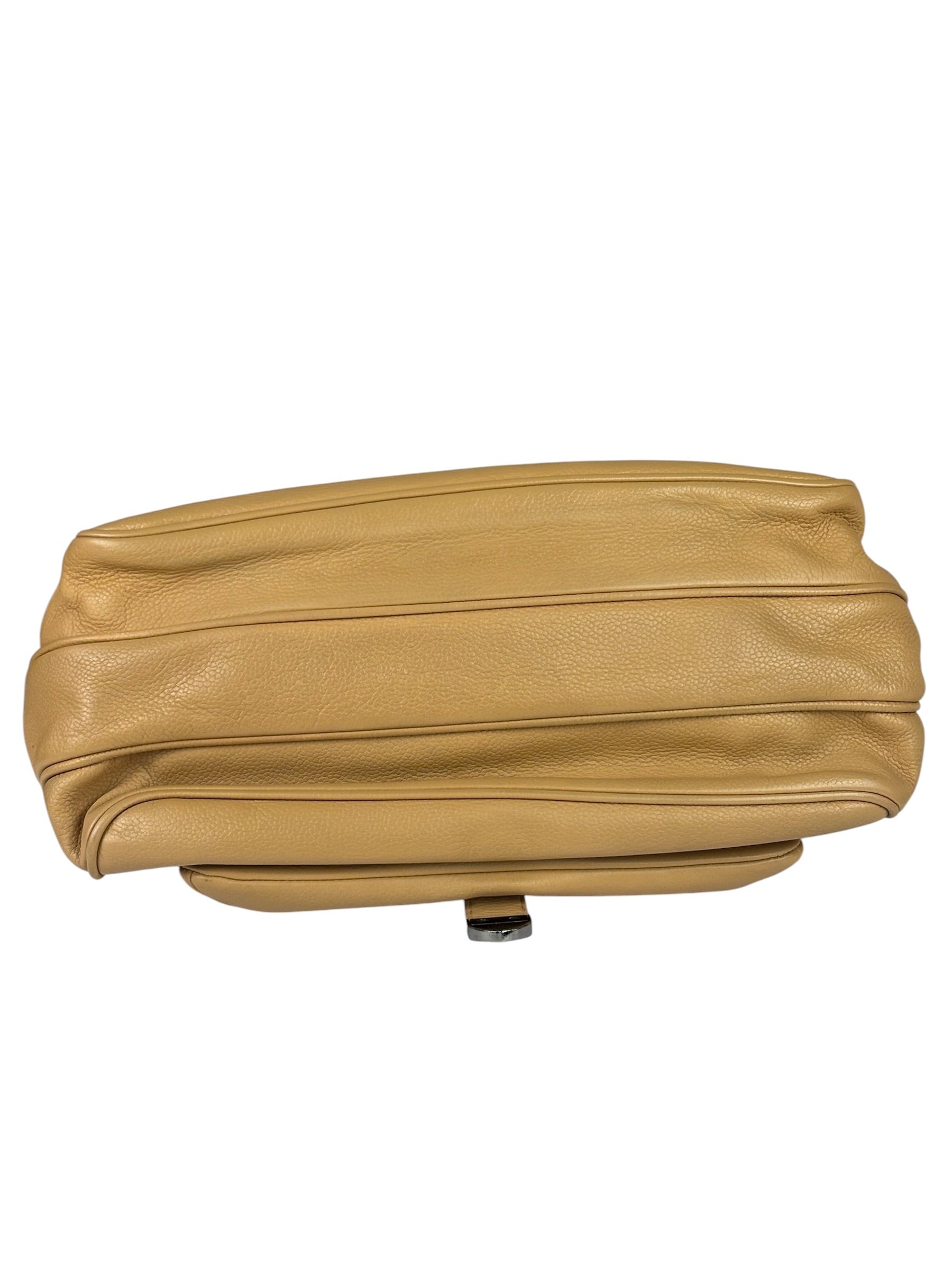 Chanel Beige Leather Reissue Accordion Shoulder Bag 2003