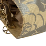 Chanel Camellia Raffia Tote 2004