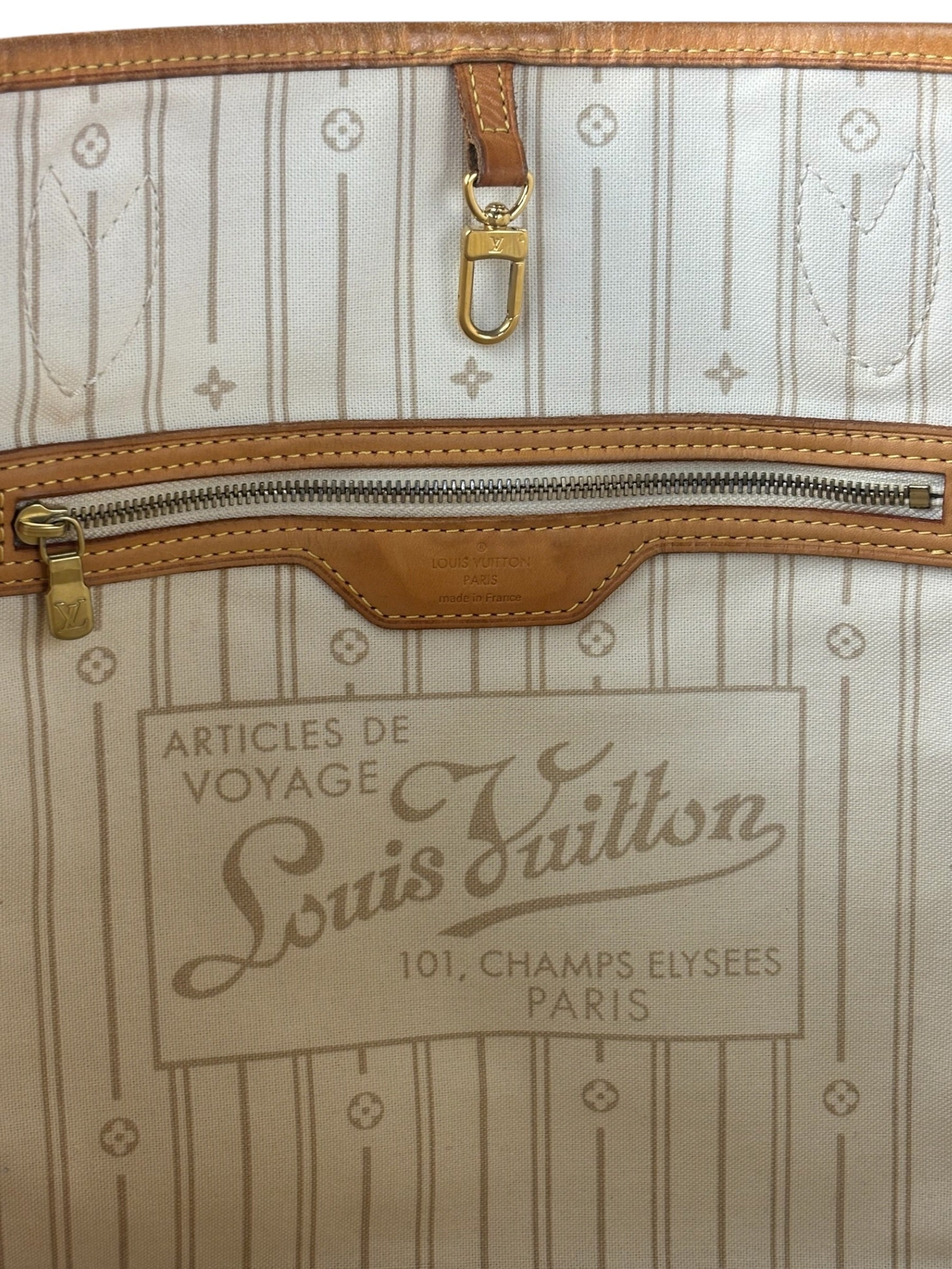 Louis Vuitton Damier Azur Neverfull MM