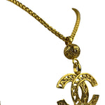 Chanel Vintage CC Logo Filigree Ball Pendant -1995