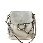 Chloe Faye Leather/Suede Backpack