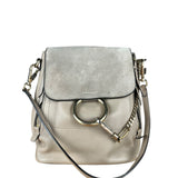 Chloe Faye Leather/Suede Backpack