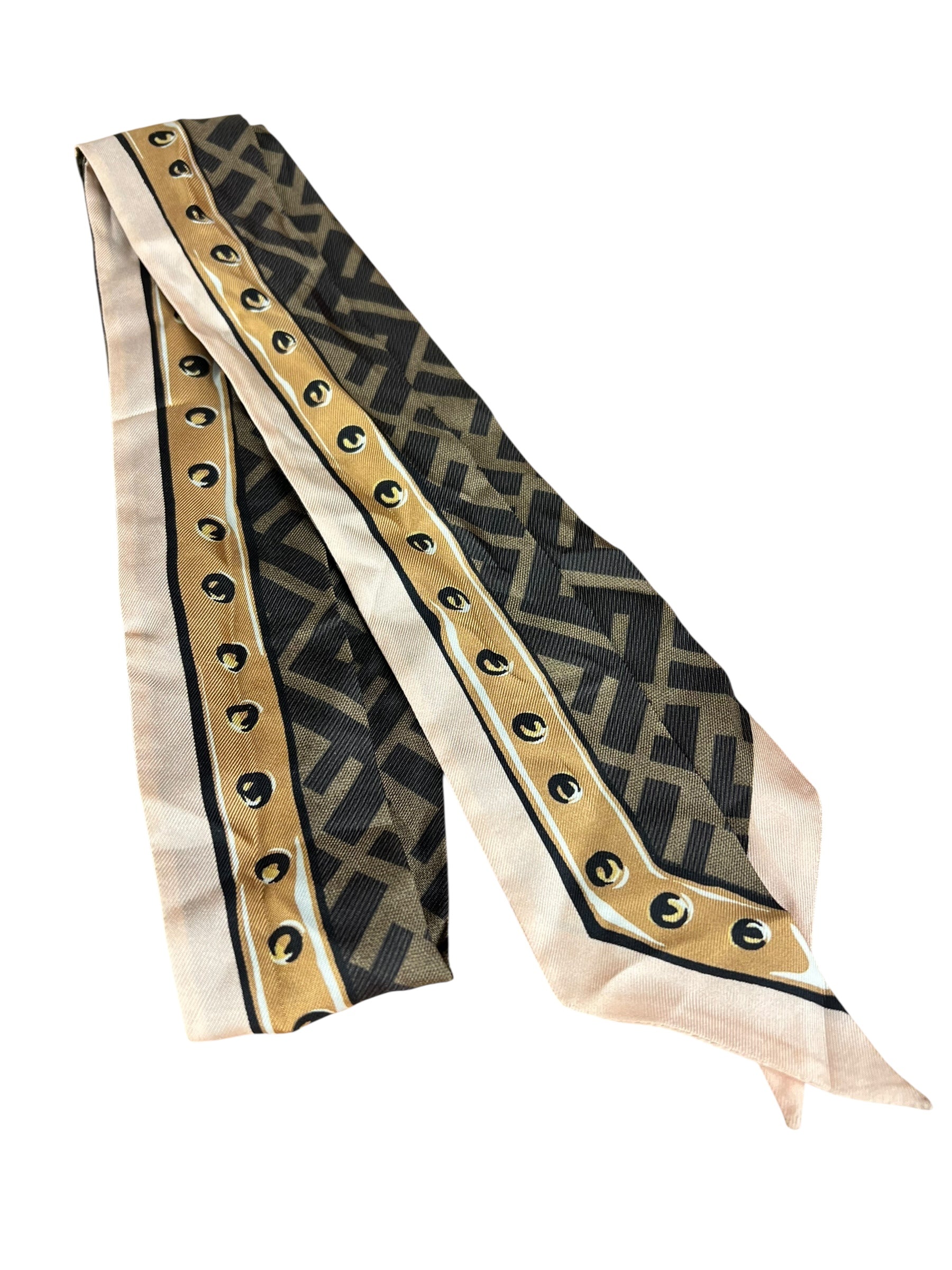 Fendi FF Silk Wrappy Scarf