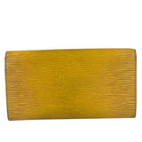 Louis Vuitton Yellow Epi Leather Long Wallet