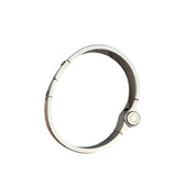 Hermes Charniere Enamel Hinged Bracelet/Cuff