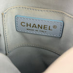 Chanel White Quilted Lambskin My Perfect Camera Bag Early 2020's