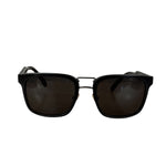 Prada Black Metal Double Bridge Sunglasses
