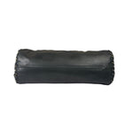 Bottega Veneta Dark Grey Leather Studded Shoulder Bag