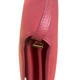 Prada Pink Saffiano Leather Pouchette