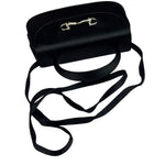 Gucci Vintage Satin Horsebit Top Handle Bag