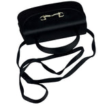 Gucci Vintage Satin Horsebit Top Handle Bag