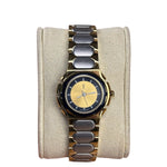 YSL 2 Tone Round Dial Navy Bezel